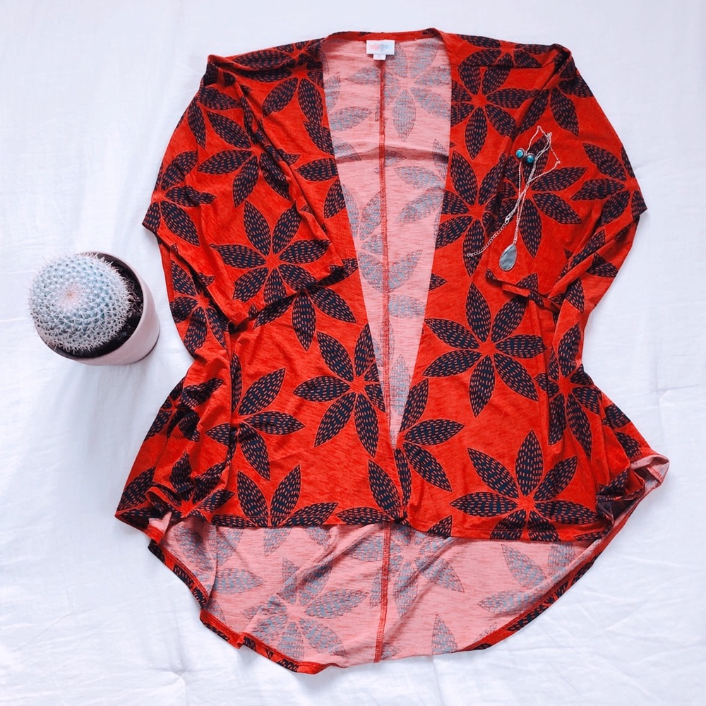 LuLaRoe Floral Shawl